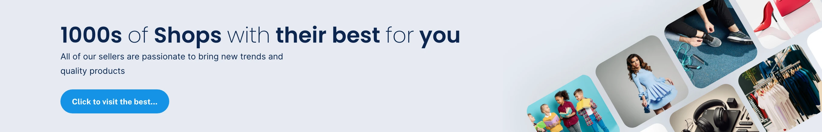 Trends eCommerce Website promo